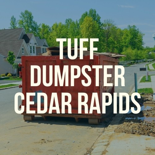 Tuff Dumpster Rental Cedar Rapids Logo