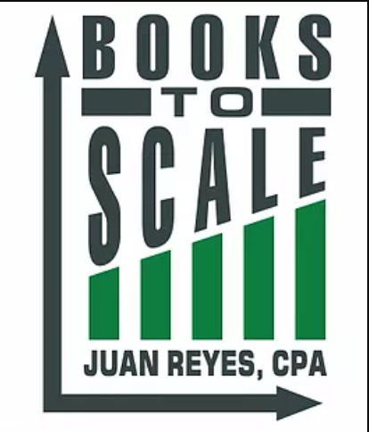 Juan Reyes, CPA Books To Scale Logo