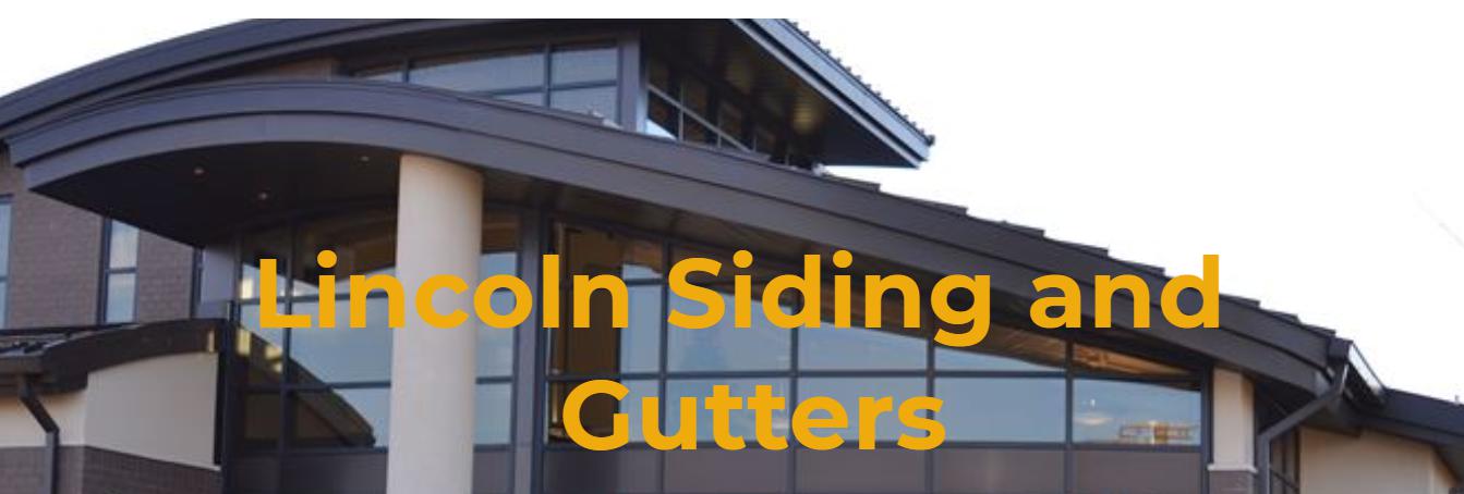 Lincoln Siding and Gutter Logo