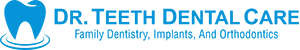 Dr. Teeth Dental Care Bay City Logo