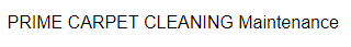 prime Carpet Cleaning Maintenance Logo