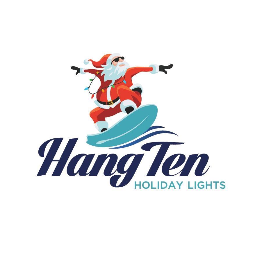 Hang Ten Holiday Lights Logo