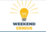 Weekend Genius Logo