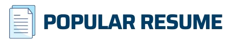Popular Resume Logo
