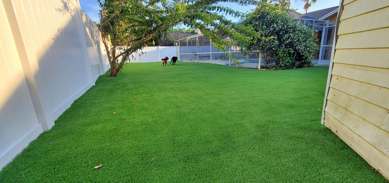 Florida Artificial Grass Installation Image