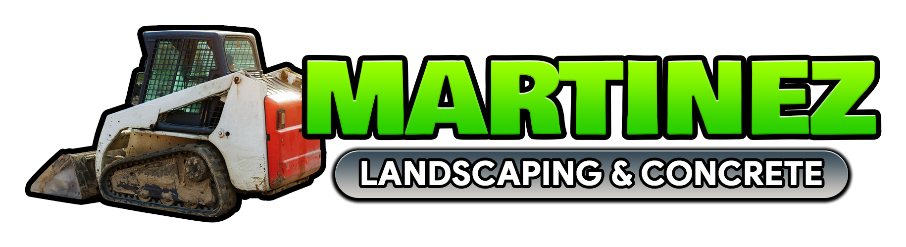 Martinez Landscaping &amp; Concrete Logo