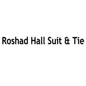 Roshad Hall Suit &amp; Tie Logo