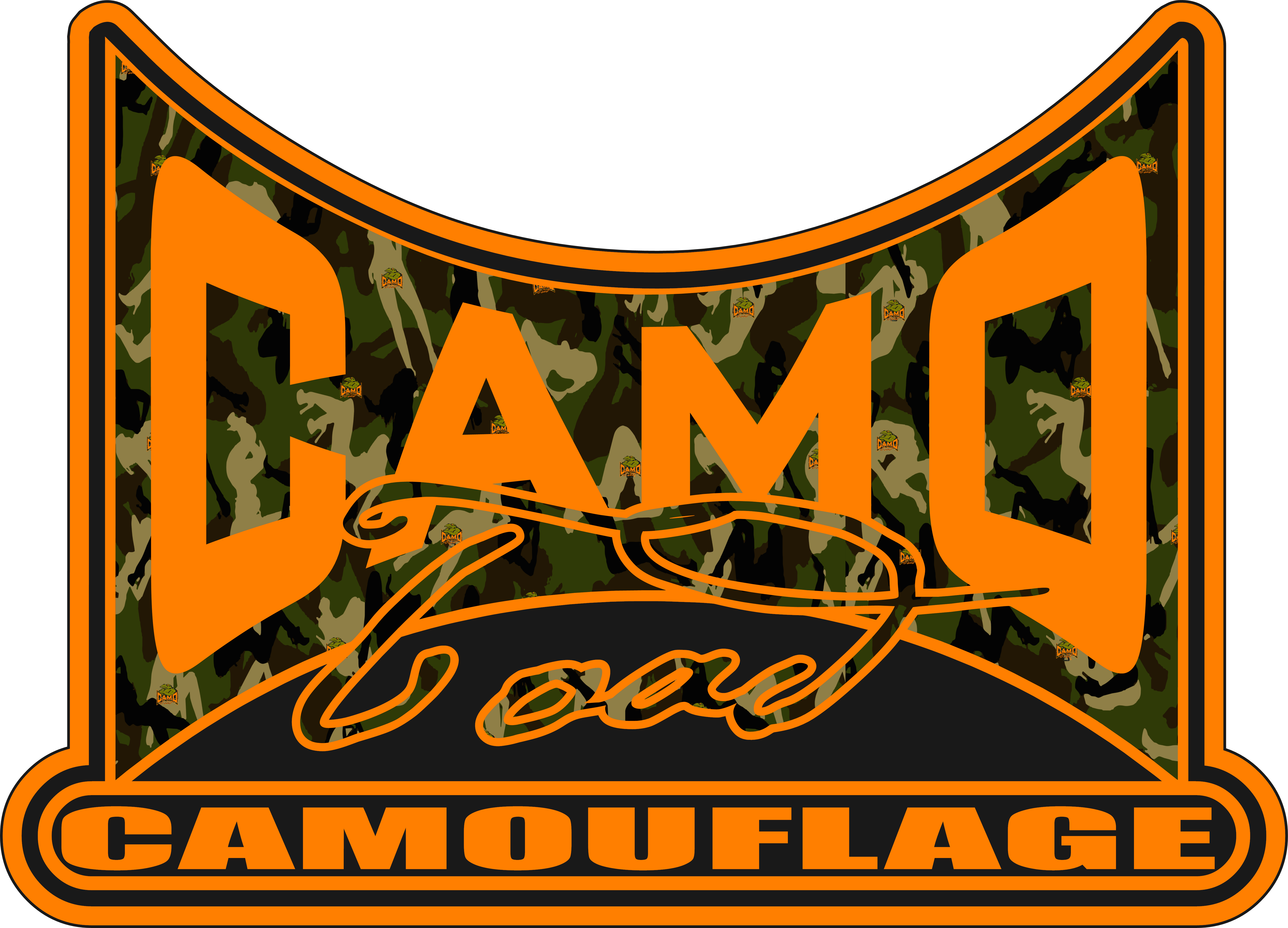Camo Toad Camouflage Logo