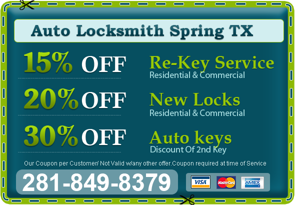 Auto Locksmith Spring TX Logo