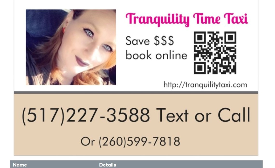 Tranquility Time Taxi Image