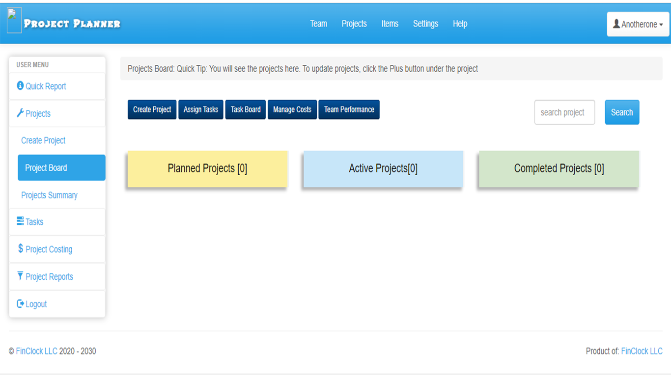 Project Planner Image