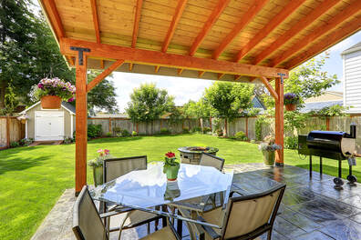 Cowtown Fence Pergola & Patio Image