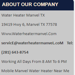 Water Heater Manvel Image