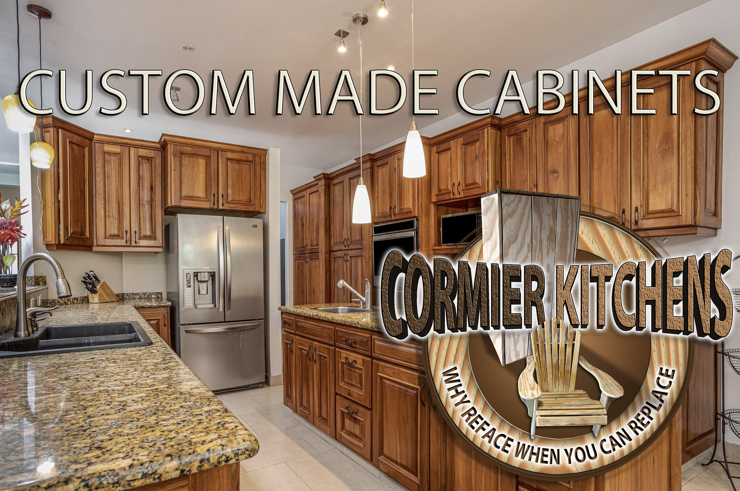 Custom Built Kitchen Cabinets