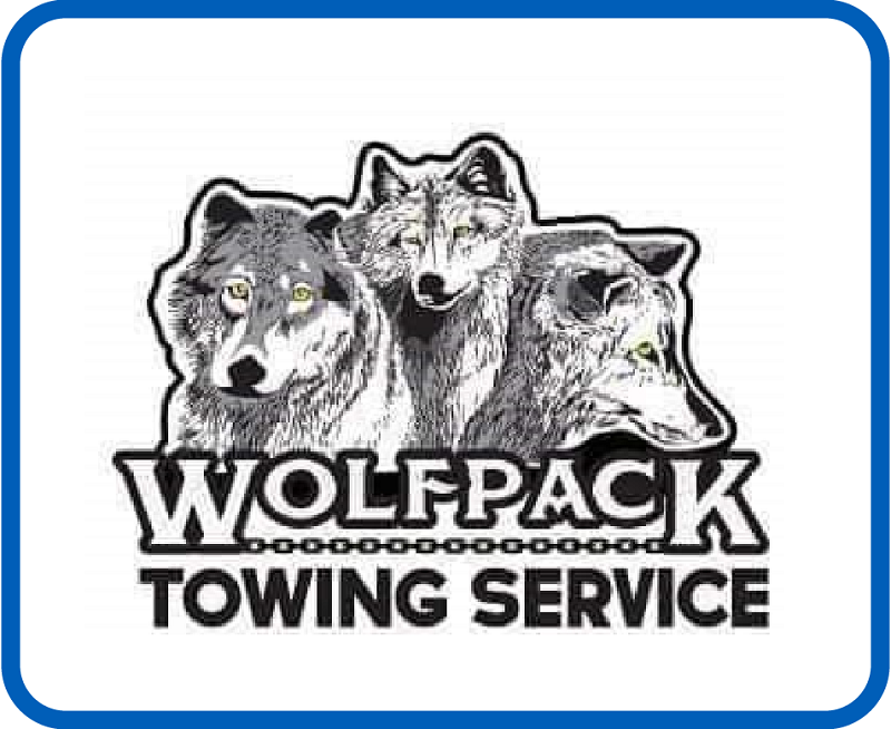 Wolfpack Towing Logo