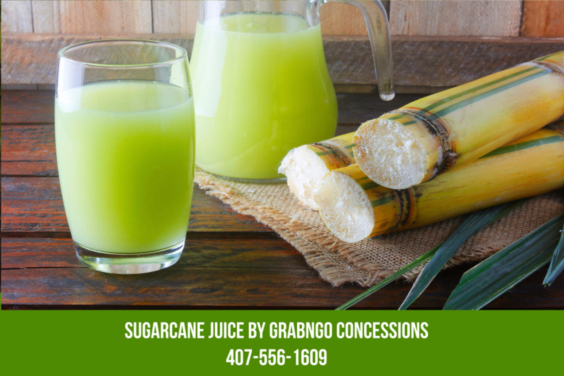 sugar cane juice made fresh