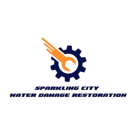 Sparkling City Water Damage Restoration Logo