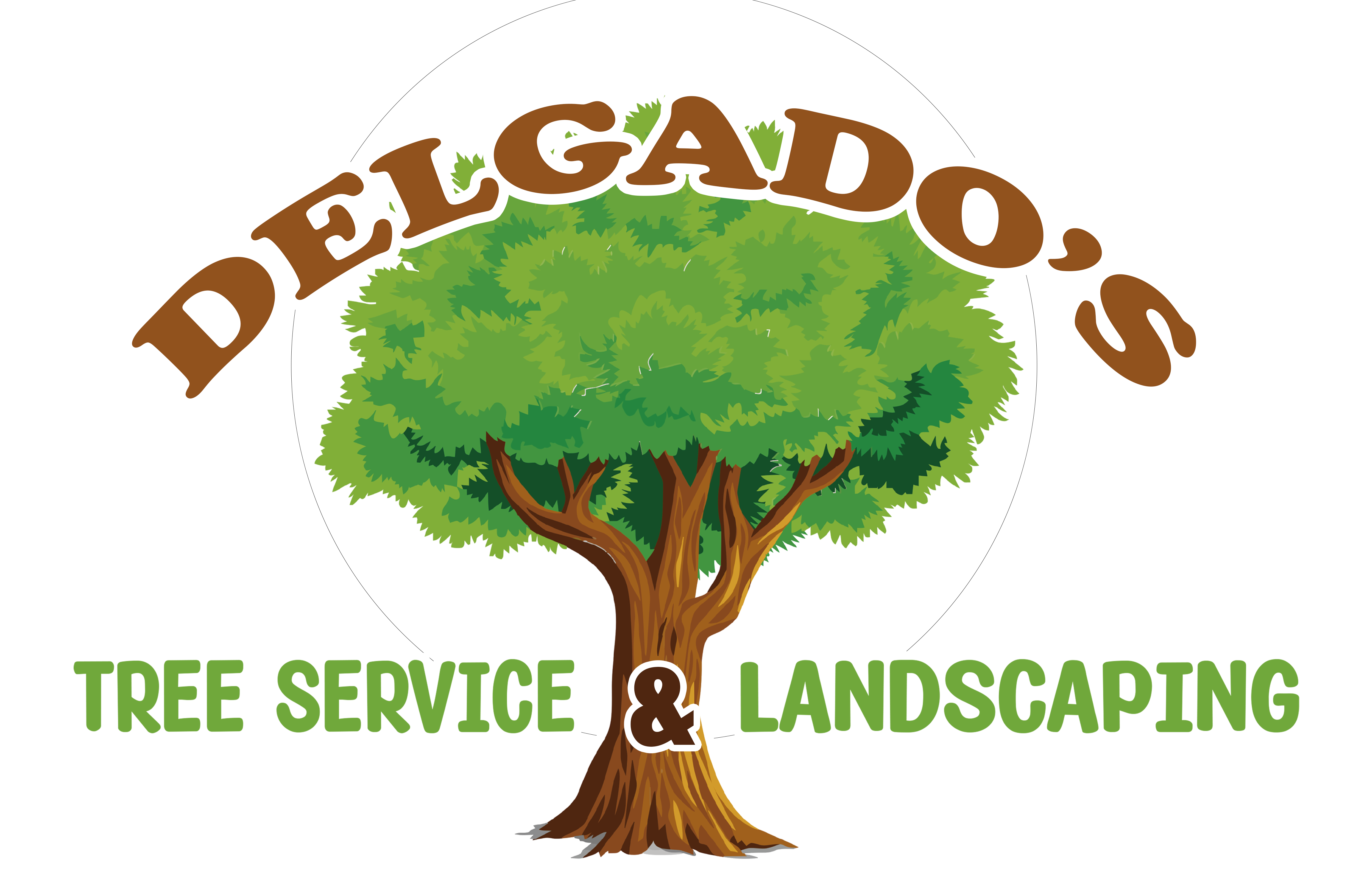 Delgado&apos;s Tree Service &amp; Landscaping Logo