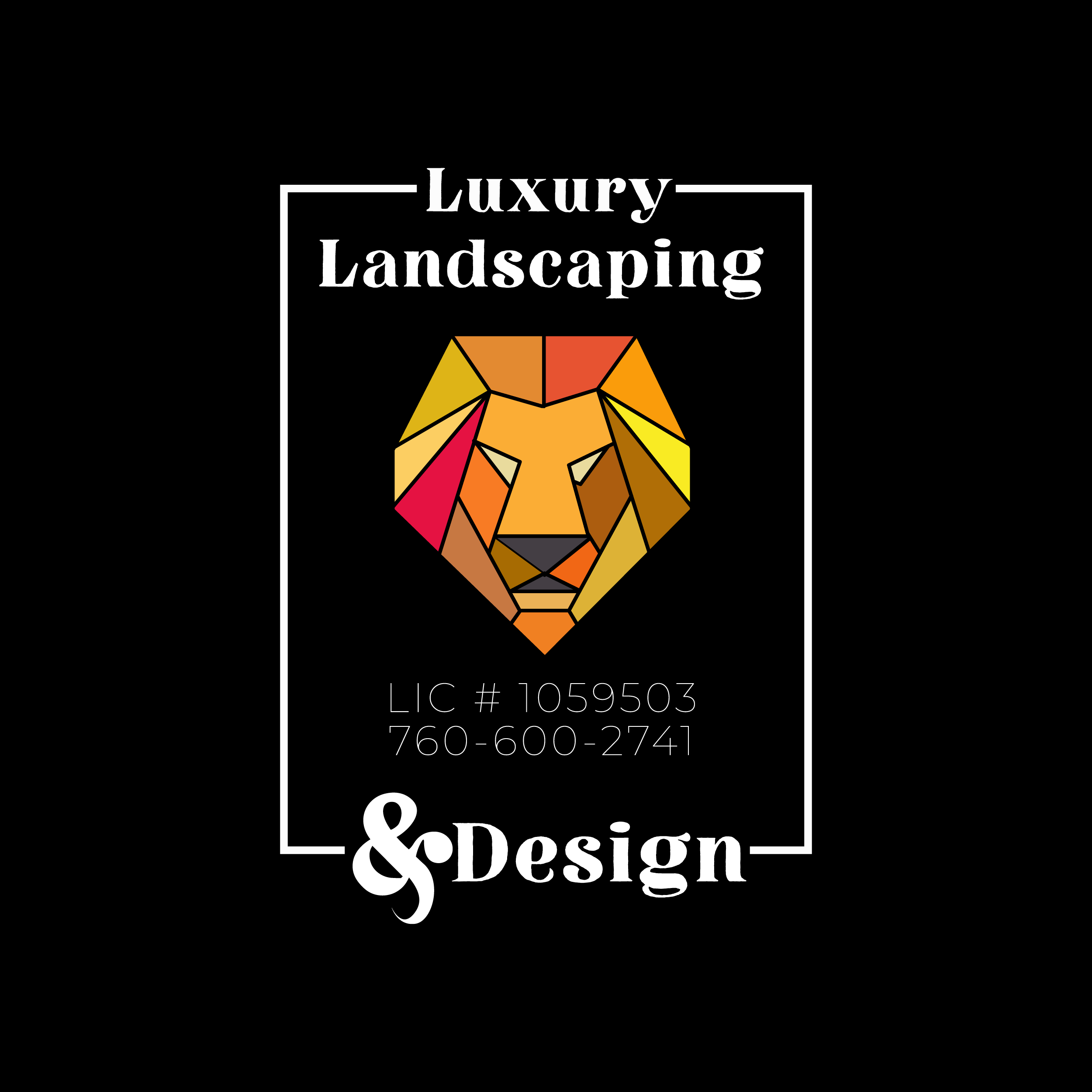 Luxury Landscaping and Design Logo
