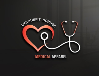 UniqueFit Scrubs Medical Apparel Logo