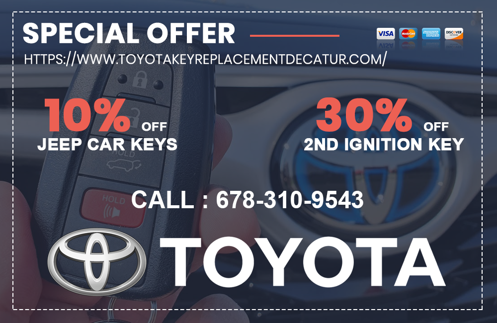 Toyota Key Replacement Decatur Logo