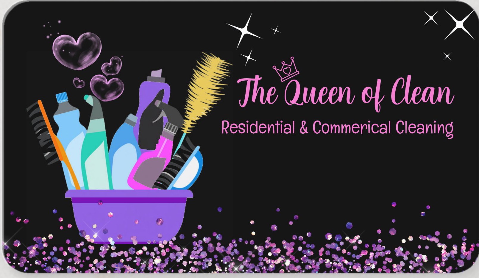 The Queen of Clean Logo