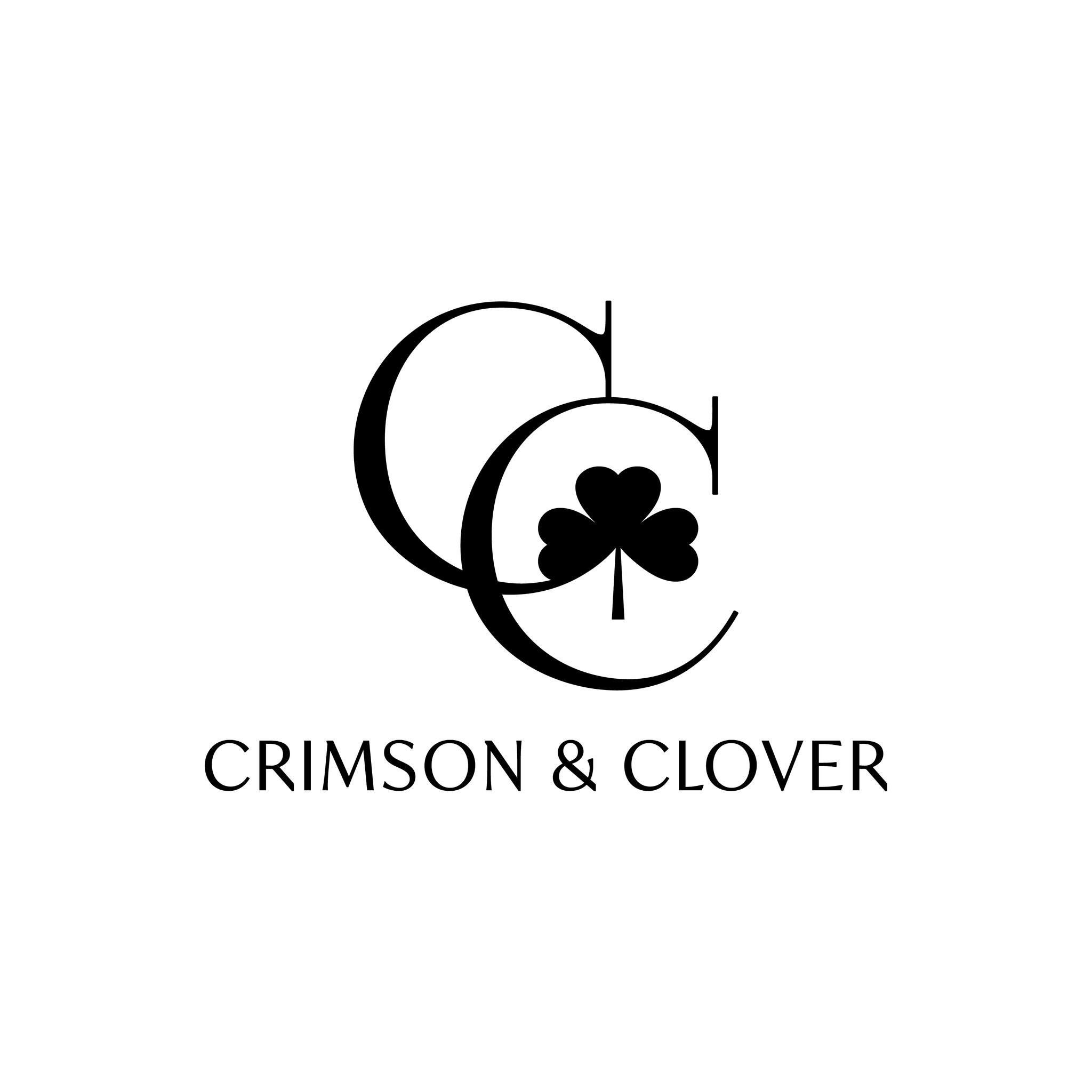 Crimson &amp; Clover Events Logo