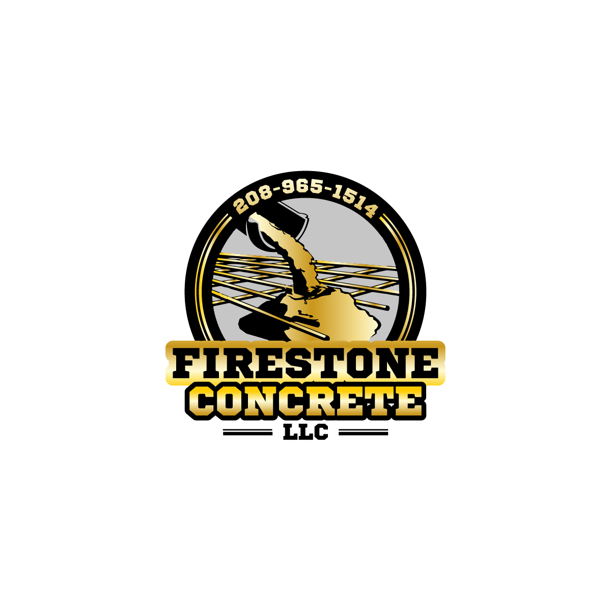 Firestone Concrete LLC Logo