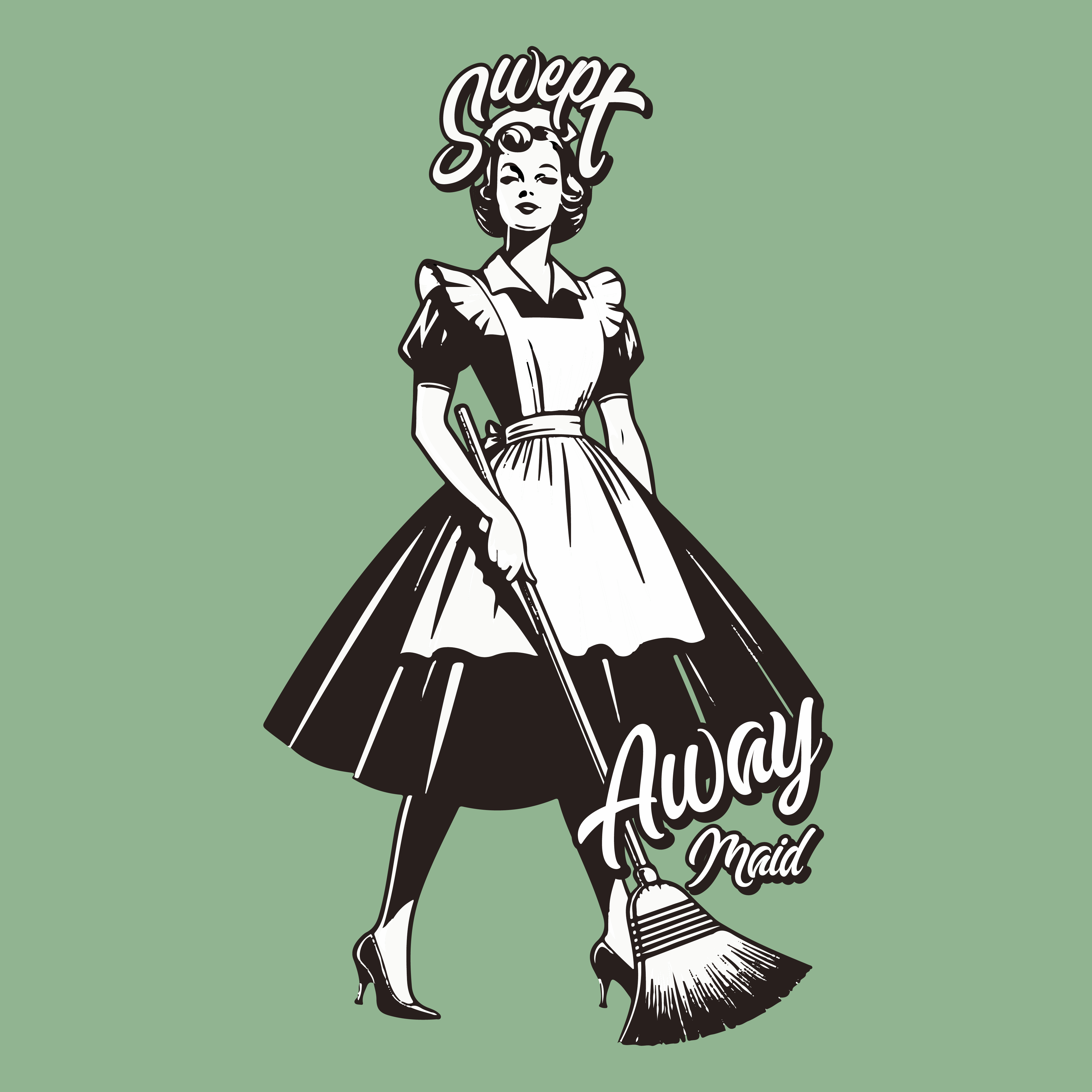 Swept Away Maid Logo