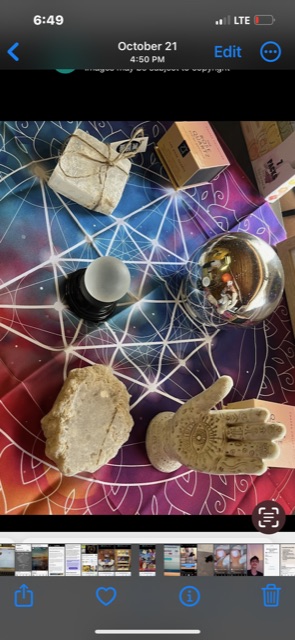 Crystal vision psychic