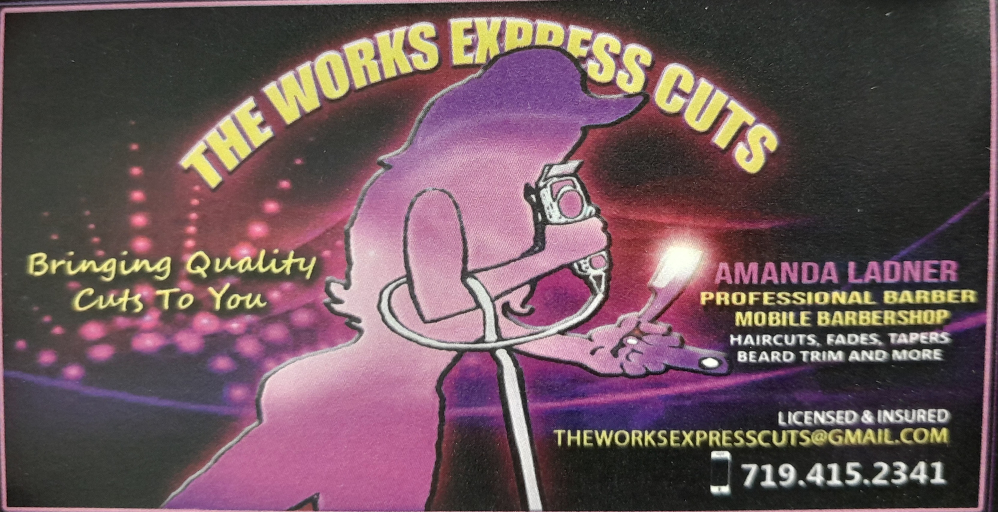 The Works Express Cuts Logo