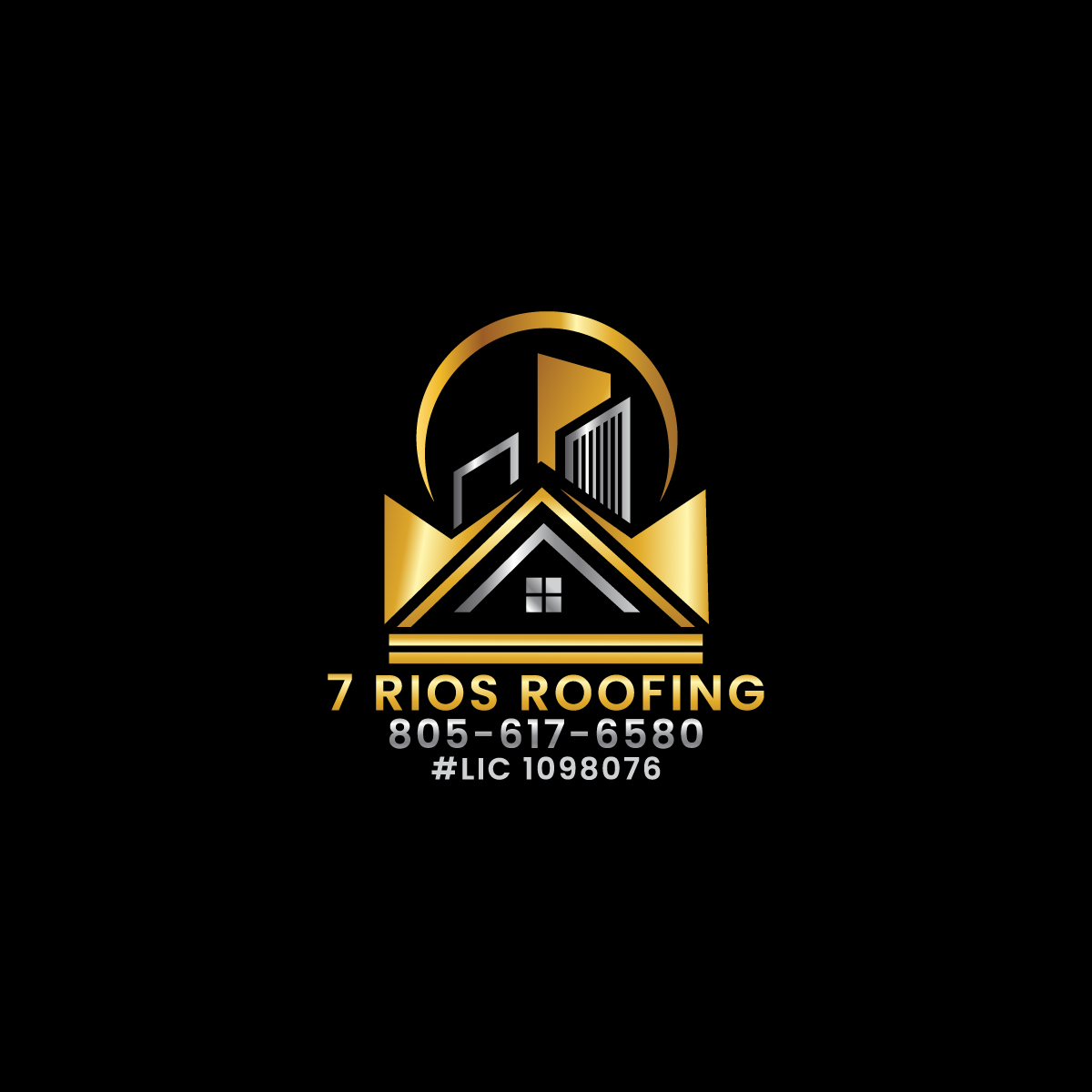 7 Rios Roofing Logo