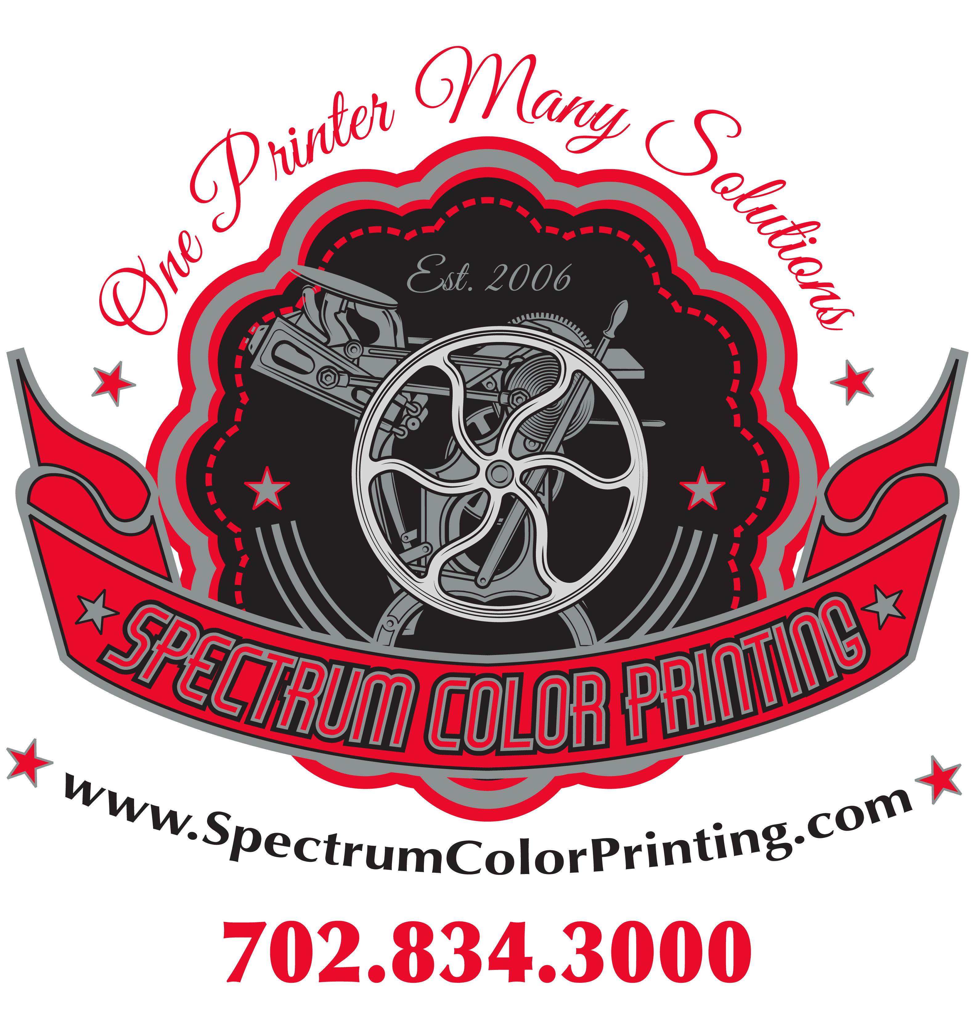 Spectrum Color Printing LLC Logo