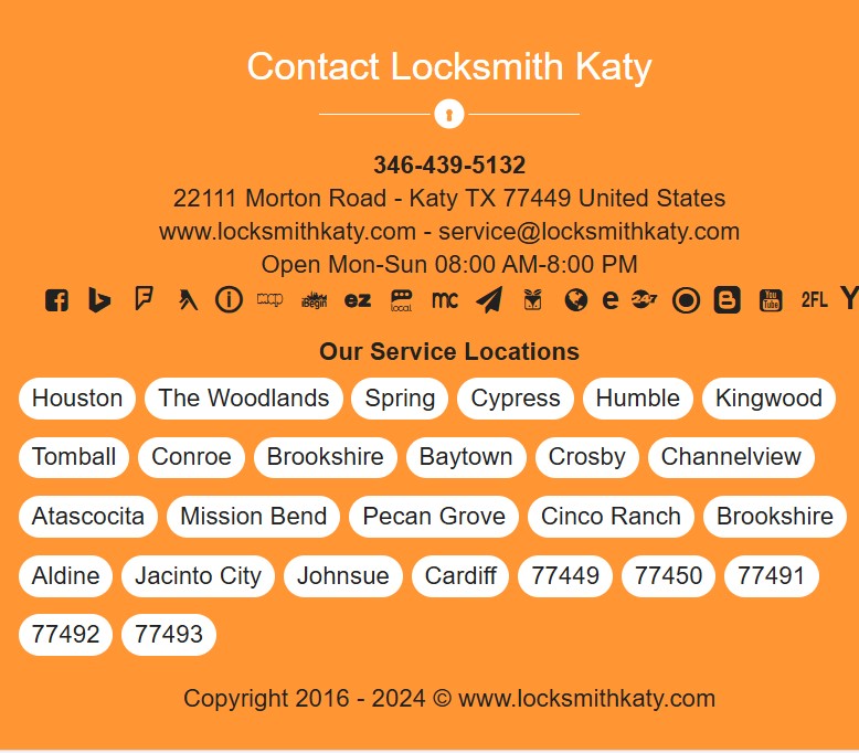 Locksmith in Katy Image