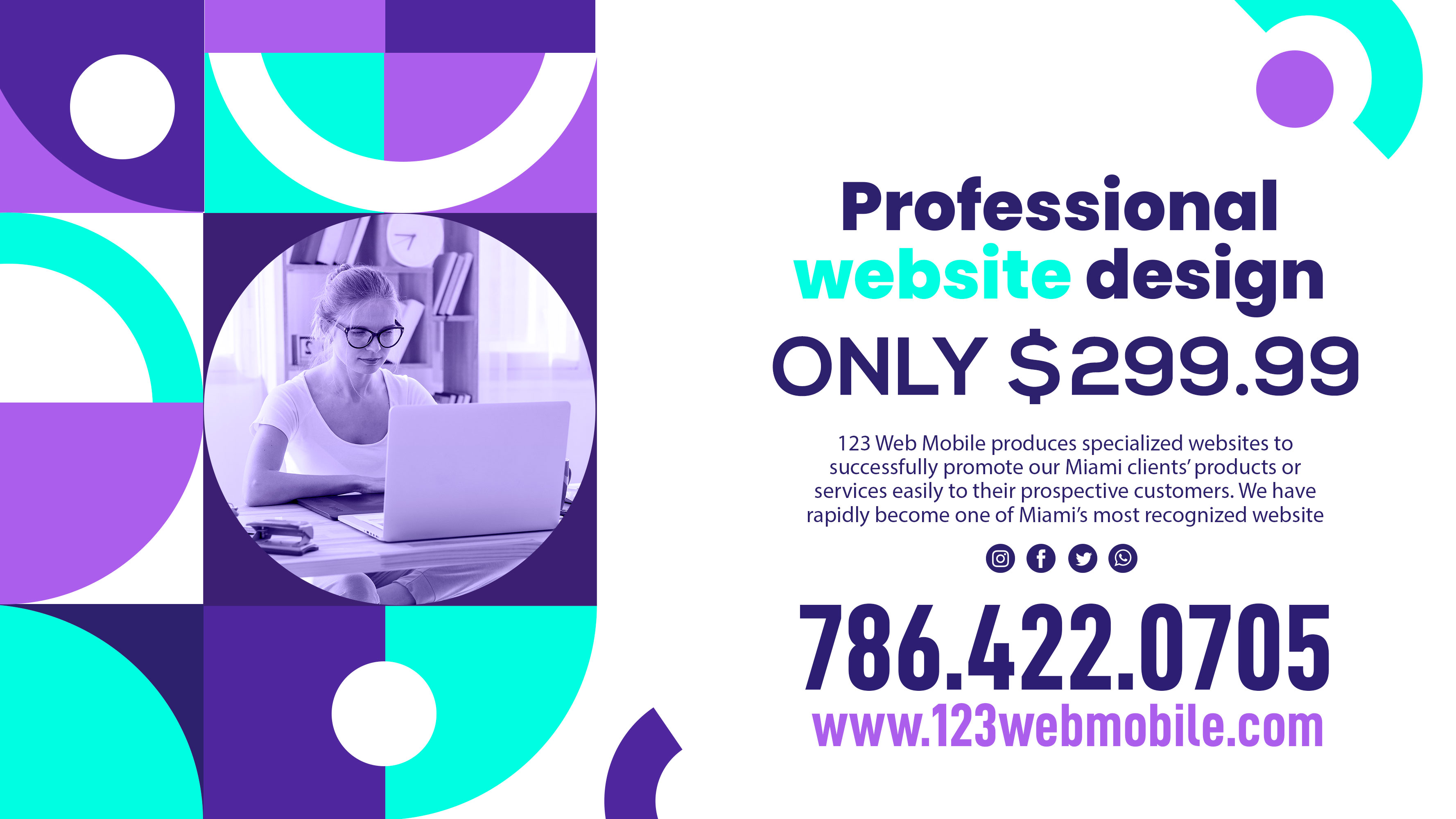 123 Web Mobile Image