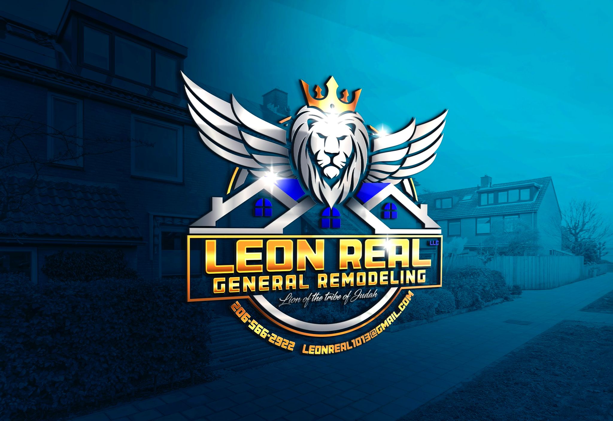 Leon Real General Remodeling Logo