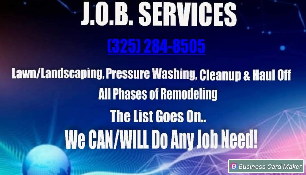 J.O.B SERVICES Logo