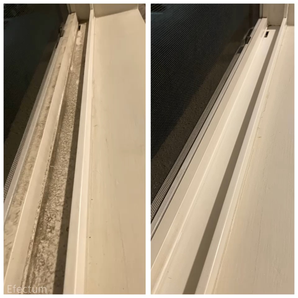 Window Track Cleaning