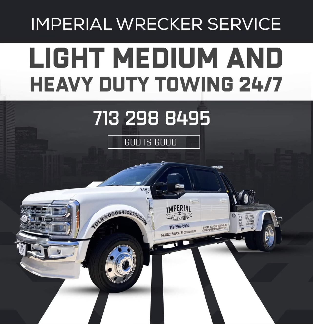 Imperial Wrecker Service Inc Logo