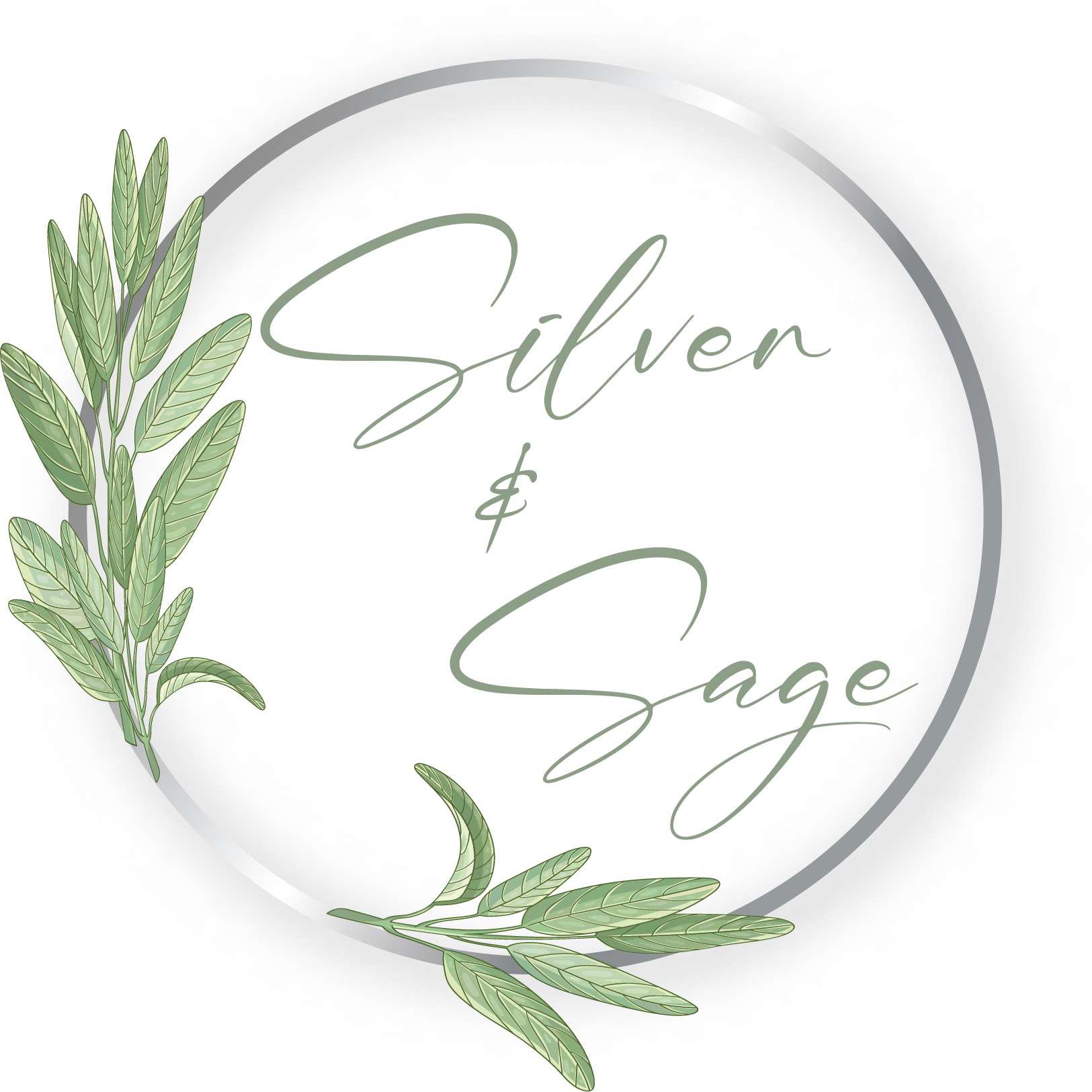 Silver &amp; Sage Studios - North Carolina Wedding Photography Logo