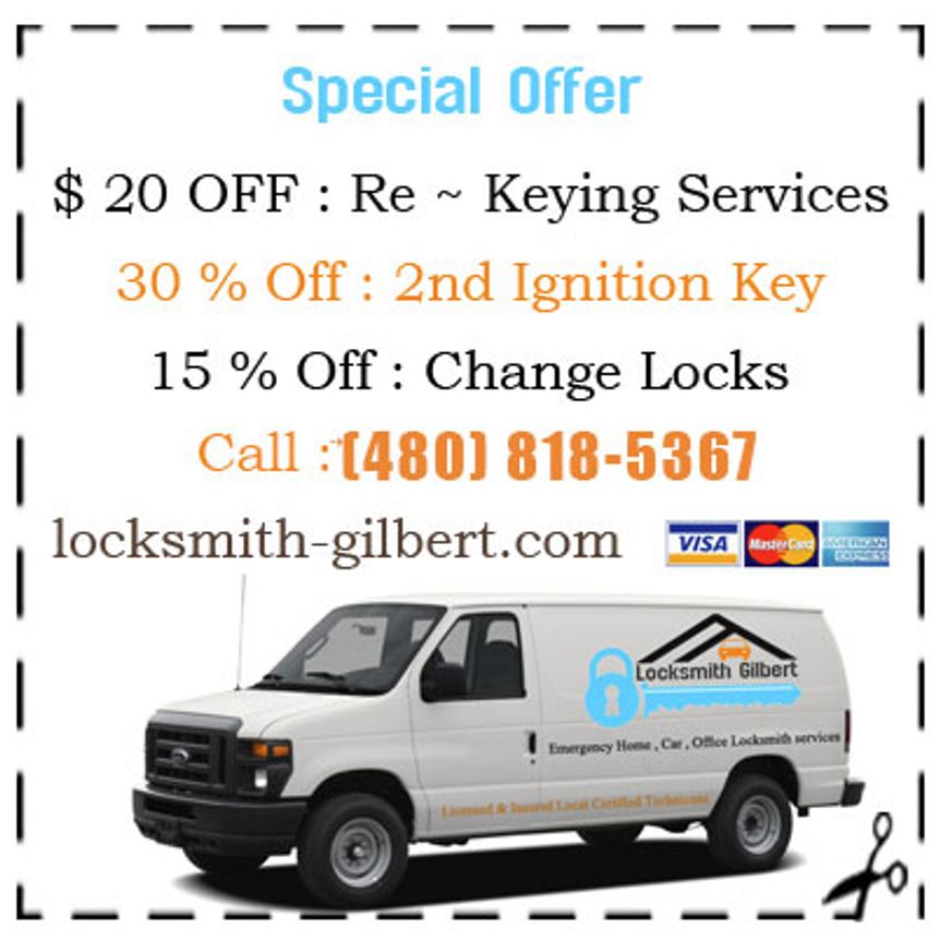 Key Locksmith Gilbert Logo