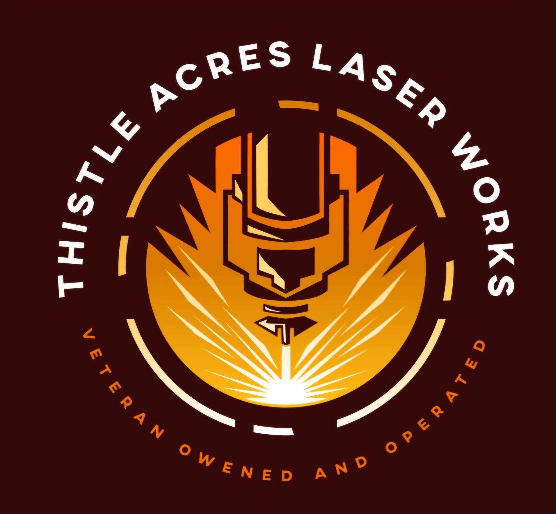 Thistle Acres Laser Works Logo