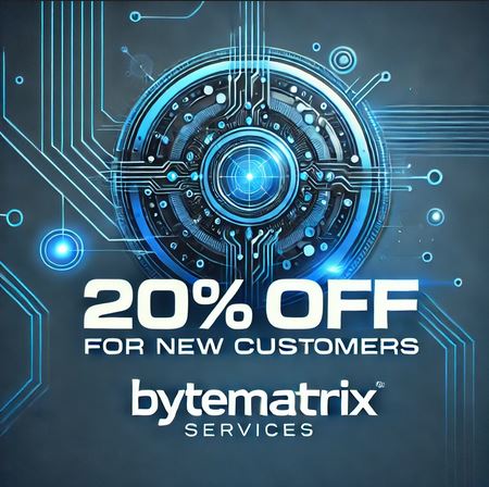 20% off for all new customers!