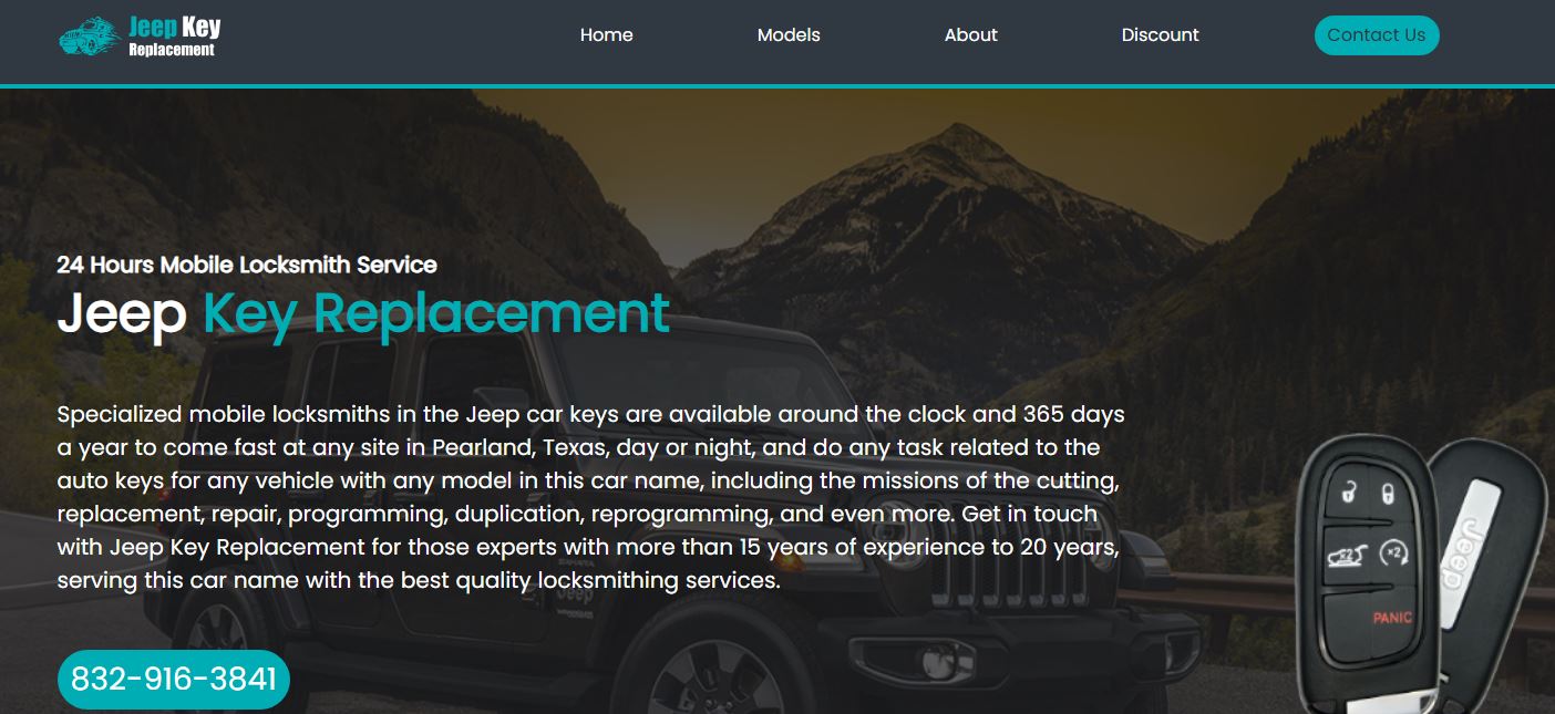 Jeep Key Replacement pearland Image