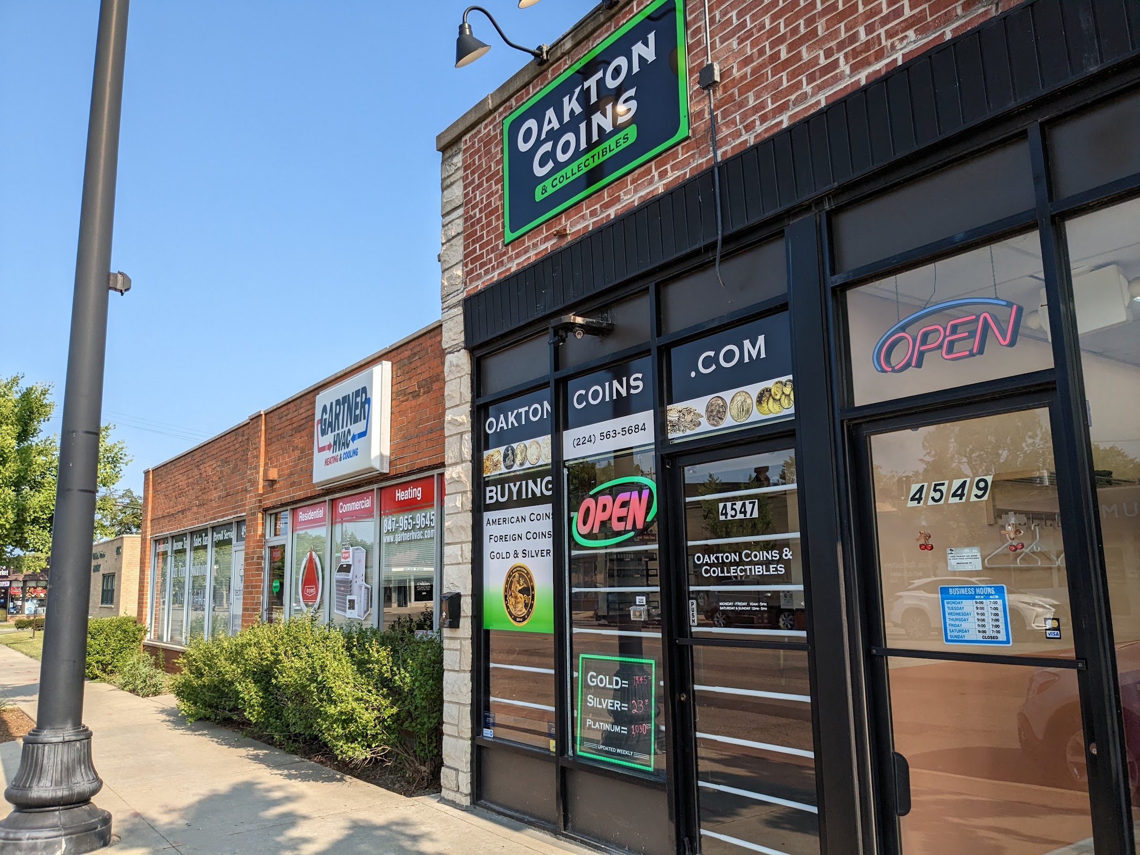 Oakton Coins & Collectibles Image