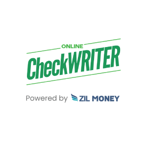 OnlineCheckWriter.com Powered by Zil Money Logo