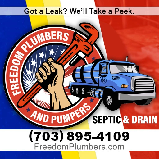 Freedom Plumbers &amp; Pumpers Logo