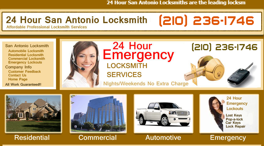 24hr San Antonio Locksmith Image