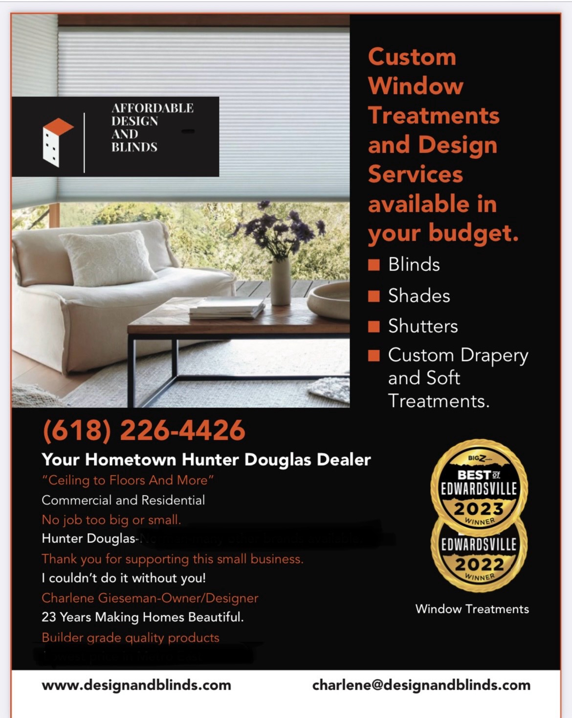 Affordable Design And Blinds Image