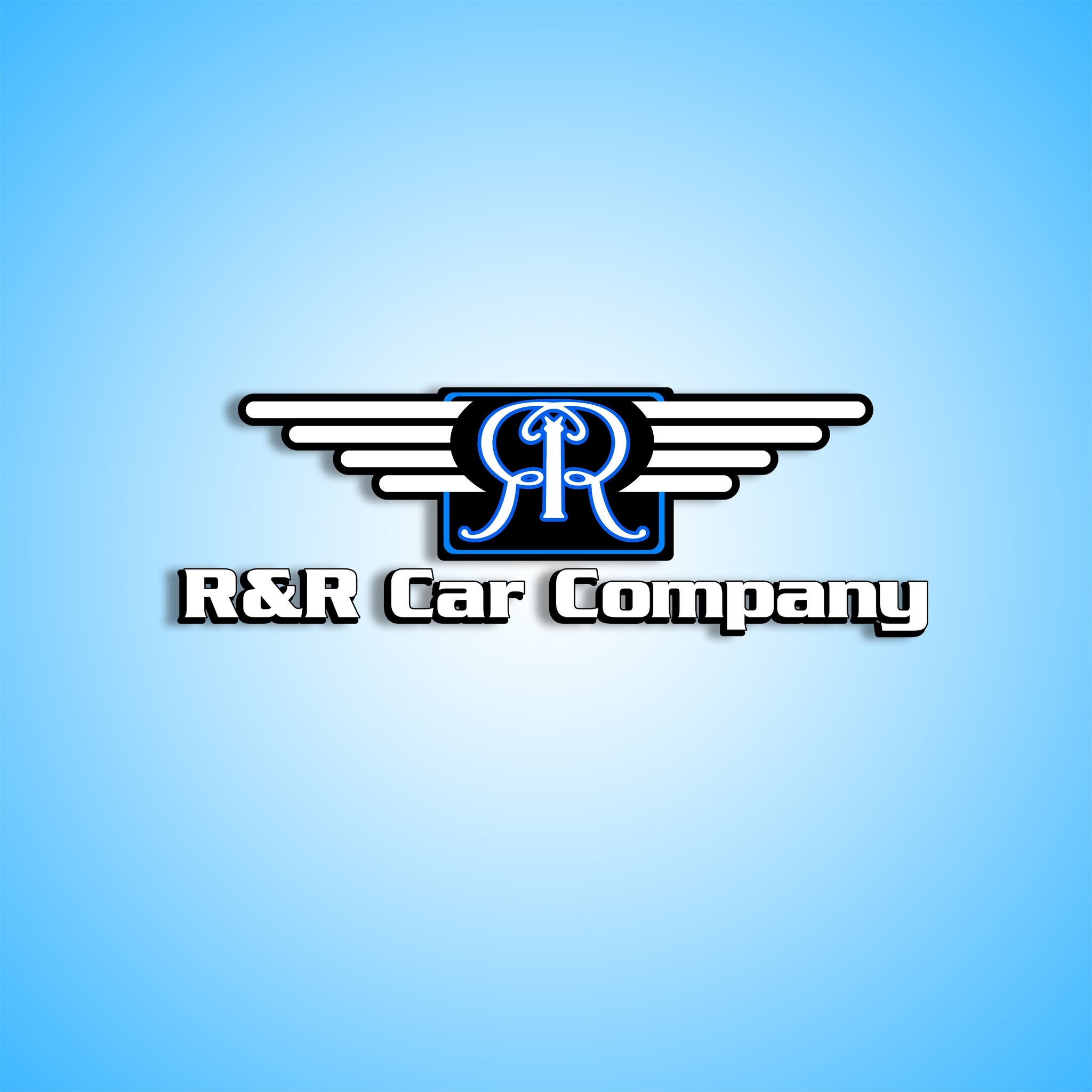 R &amp; R Car Company Logo